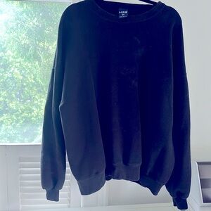 Vintage oversized black sweatshirt